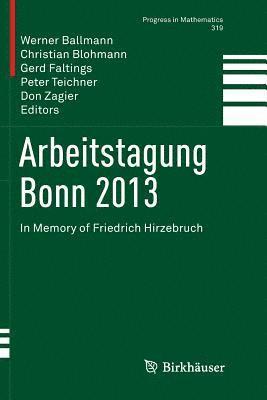 bokomslag Arbeitstagung Bonn 2013