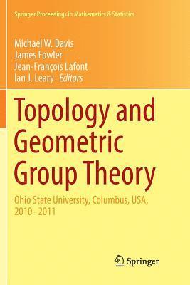Topology and Geometric Group Theory 1