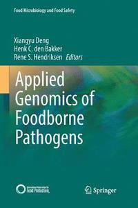 bokomslag Applied Genomics of Foodborne Pathogens
