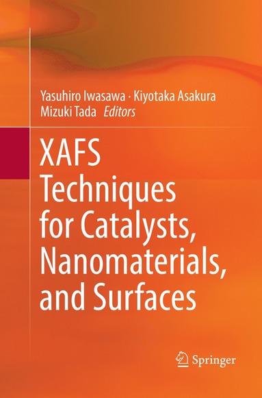 bokomslag XAFS Techniques for Catalysts, Nanomaterials, and Surfaces