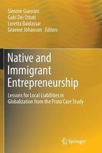 bokomslag Native and Immigrant Entrepreneurship