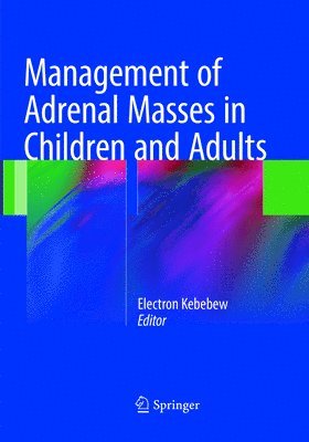 bokomslag Management of Adrenal Masses in Children and Adults