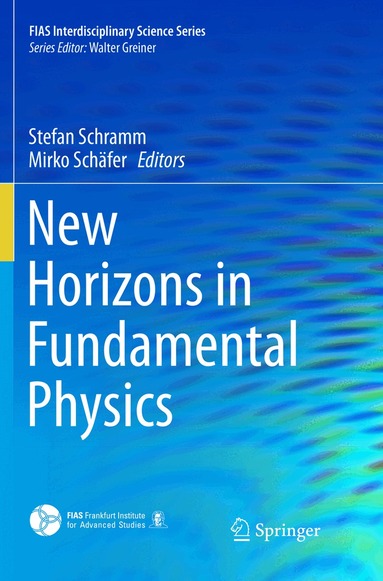 Stefan Schramm, Mirko Schäfer - New Horizons in Fundamental Physics, Häftad
