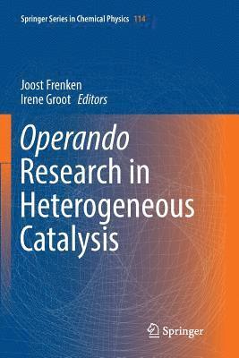 bokomslag Operando Research in Heterogeneous Catalysis