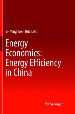 Energy Economics: Energy Efficiency in China 1