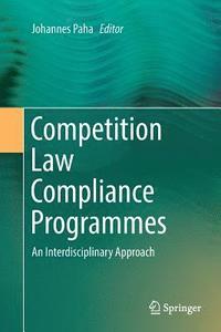 bokomslag Competition Law Compliance Programmes