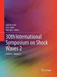 bokomslag 30th International Symposium on Shock Waves 2