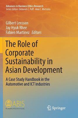 bokomslag The Role of Corporate Sustainability in Asian Development