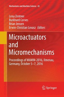 bokomslag Microactuators and Micromechanisms