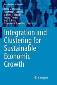 bokomslag Integration and Clustering for Sustainable Economic Growth