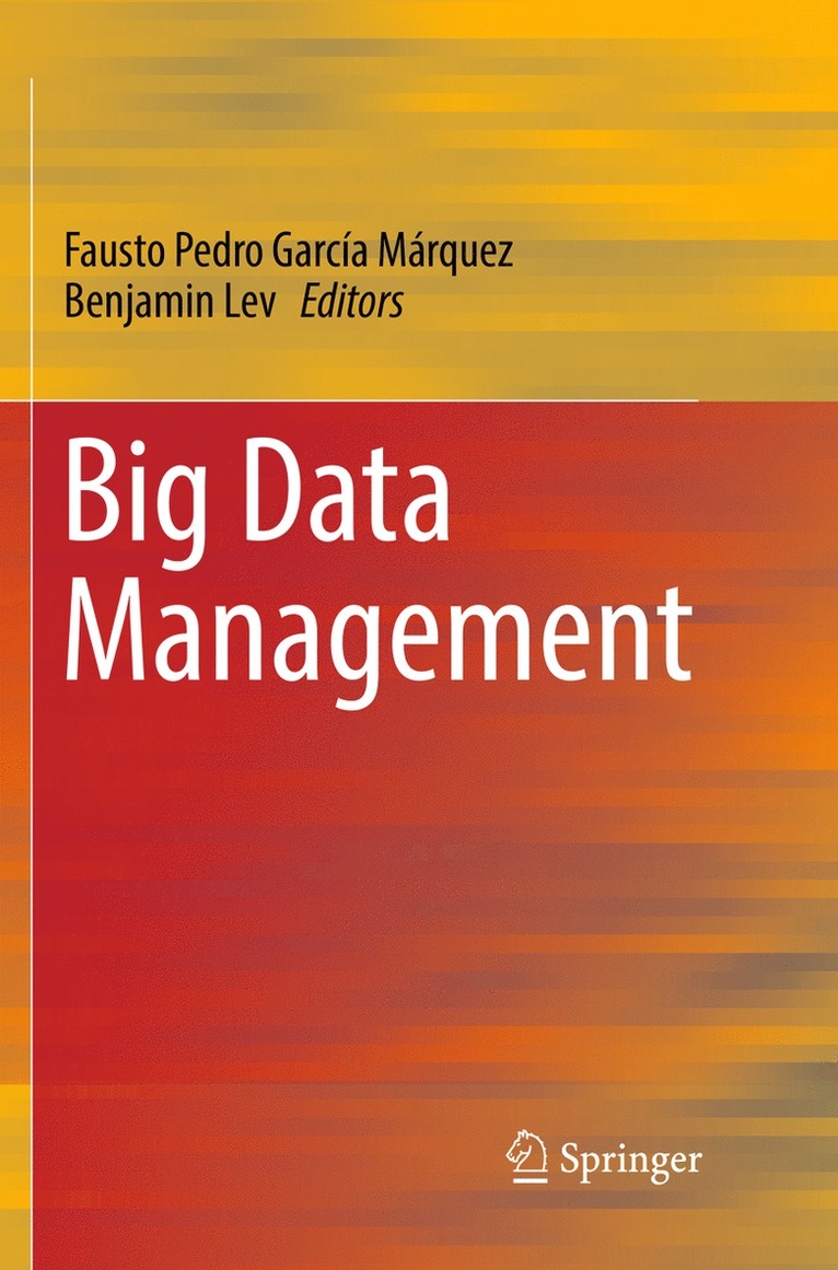 Fausto Pedro García Márquez, Benjamin Lev, Fausto Pedro Garcia Marquez - Big Data Management, Häftad