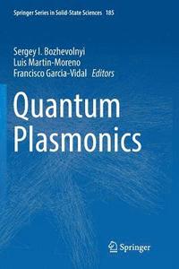 bokomslag Quantum Plasmonics