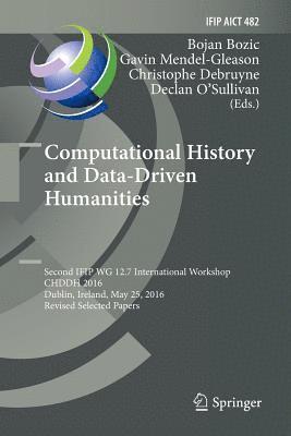 Computational History and Data-Driven Humanities 1