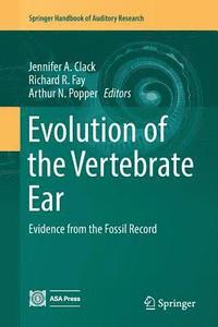 bokomslag Evolution of the Vertebrate Ear