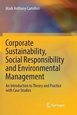 bokomslag Corporate Sustainability, Social Responsibility and Environmental Management