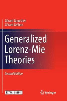 bokomslag Generalized Lorenz-Mie Theories