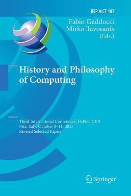 bokomslag History and Philosophy of Computing