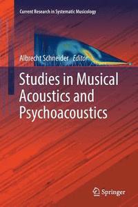 bokomslag Studies in Musical Acoustics and Psychoacoustics