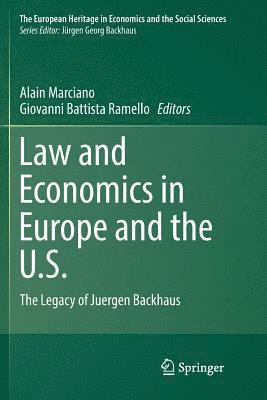 Law and Economics in Europe and the U.S. 1