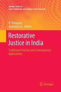 bokomslag Restorative Justice in India