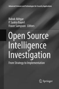 bokomslag Open Source Intelligence Investigation