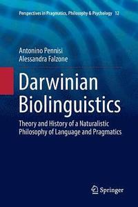 bokomslag Darwinian Biolinguistics