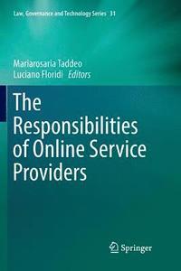 bokomslag The Responsibilities of Online Service Providers