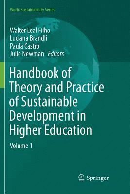 bokomslag Handbook of Theory and Practice of Sustainable Development in Higher Education