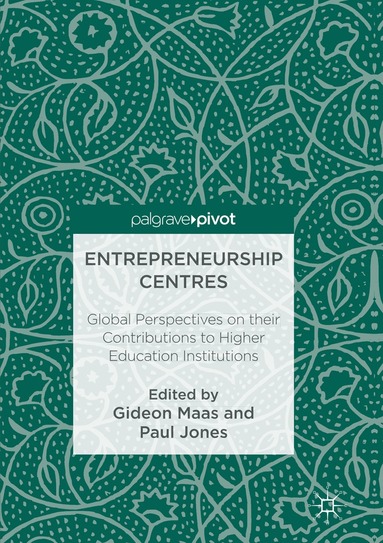 Gideon Maas, Paul Jones - Entrepreneurship Centres, Häftad