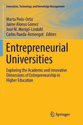 bokomslag Entrepreneurial Universities