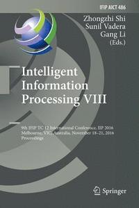 bokomslag Intelligent Information Processing VIII