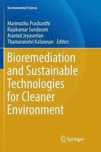 bokomslag Bioremediation and Sustainable Technologies for Cleaner Environment