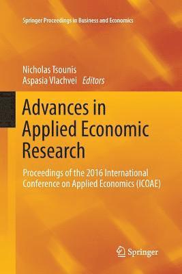 Advances in Applied Economic Research 1
