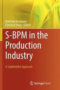 bokomslag S-BPM in the Production Industry