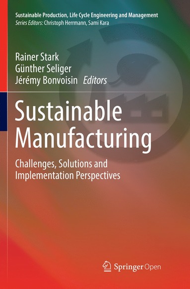 bokomslag Sustainable Manufacturing