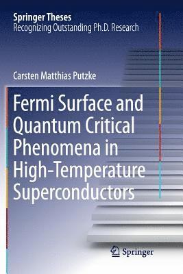 bokomslag Fermi Surface and Quantum Critical Phenomena of High-Temperature Superconductors