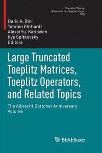 bokomslag Large Truncated Toeplitz Matrices, Toeplitz Operators, and Related Topics