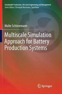 bokomslag Multiscale Simulation Approach for Battery Production Systems