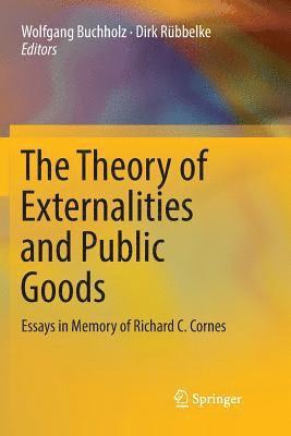 The Theory of Externalities and Public Goods 1