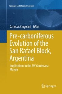 bokomslag Pre-carboniferous Evolution of the San Rafael Block, Argentina