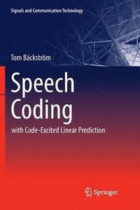 bokomslag Speech Coding