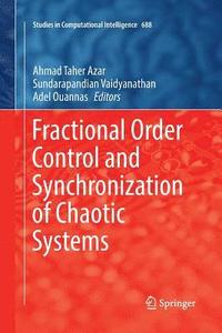 bokomslag Fractional Order Control and Synchronization of Chaotic Systems