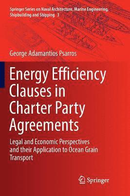 Energy Efficiency Clauses in Charter Party Agreements 1