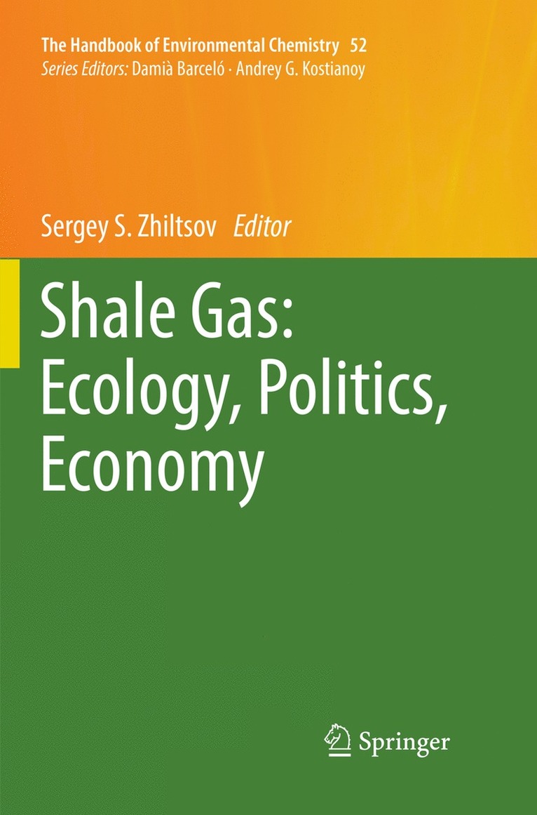 Sergey S. Zhiltsov - Shale Gas: Ecology, Politics, Economy, Häftad