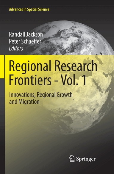 Randall Jackson, Peter Schaeffer - Regional Research Frontiers - Vol. 1, Häftad