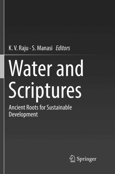 K. V. Raju, S. Manasi - Water and Scriptures, Häftad