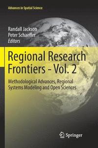 bokomslag Regional Research Frontiers - Vol. 2