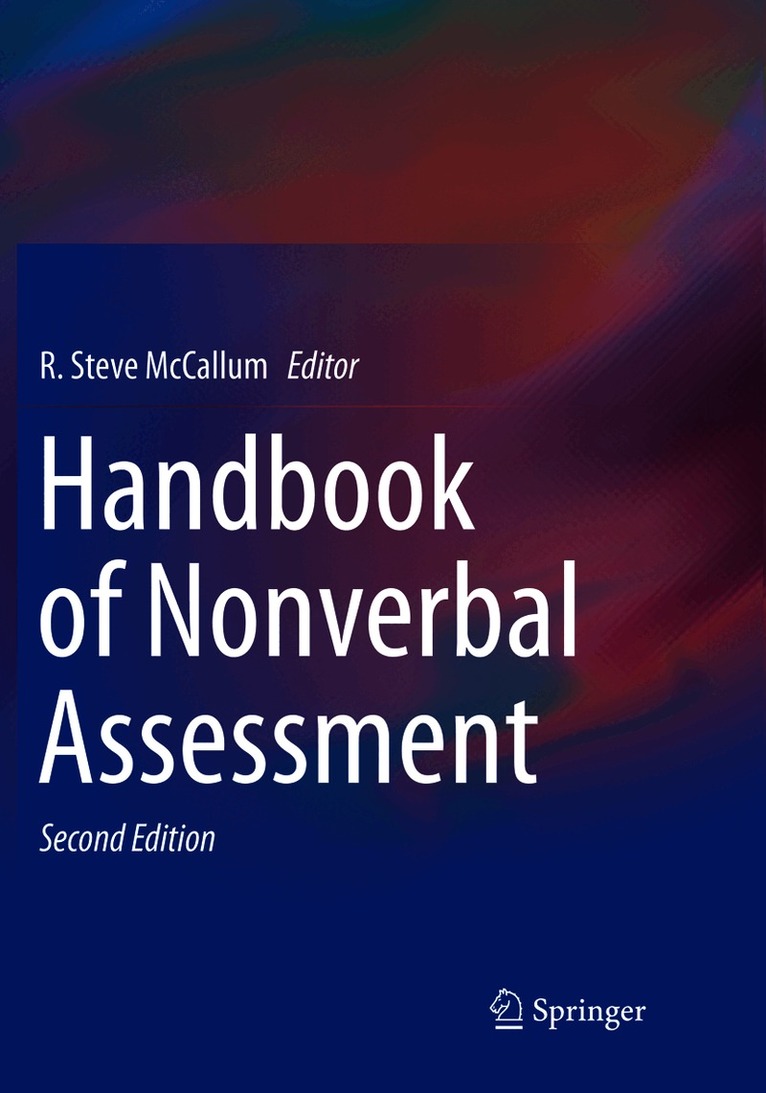 Handbook of Nonverbal Assessment