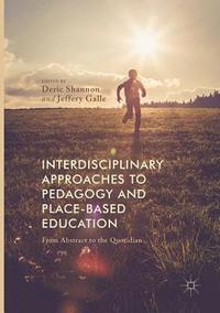 bokomslag Interdisciplinary Approaches to Pedagogy and Place-Based Education