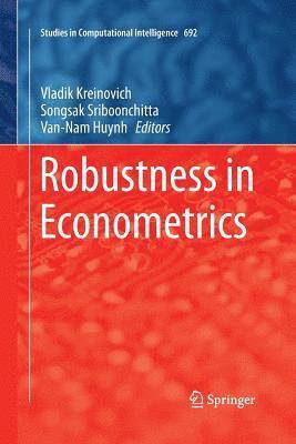 bokomslag Robustness in Econometrics